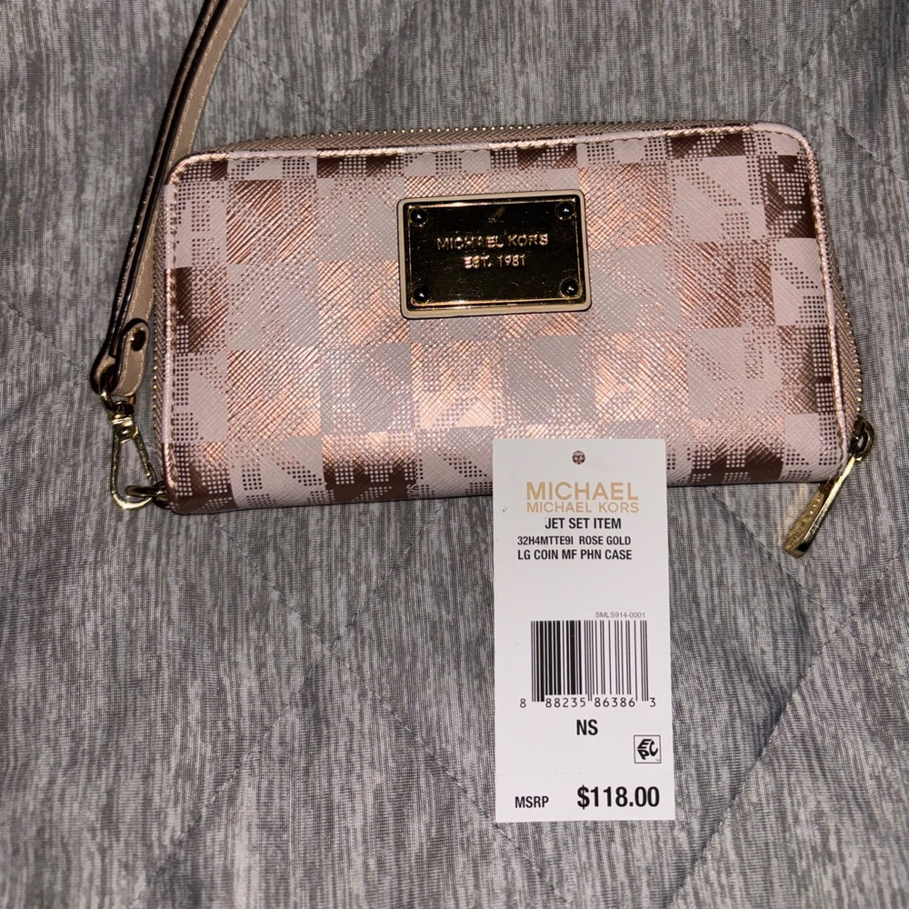 Michael Kors Jet Set LG COIN MF PHN CASE